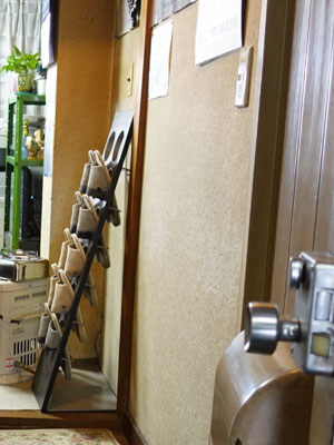 仕事場入り口