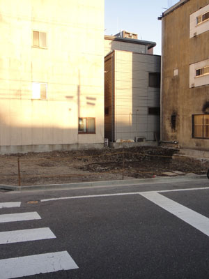店の並び