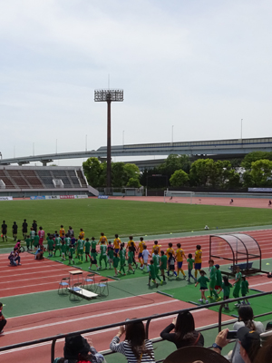 江戸川はベレーザの試合を観に行った