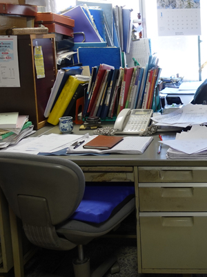 僕の机では無い