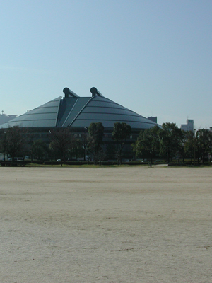 この場所に新スタジアムが建っている